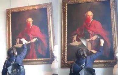Destruyen pintura de Lord Balfour en la Universidad de Cambridge (VIDEO)