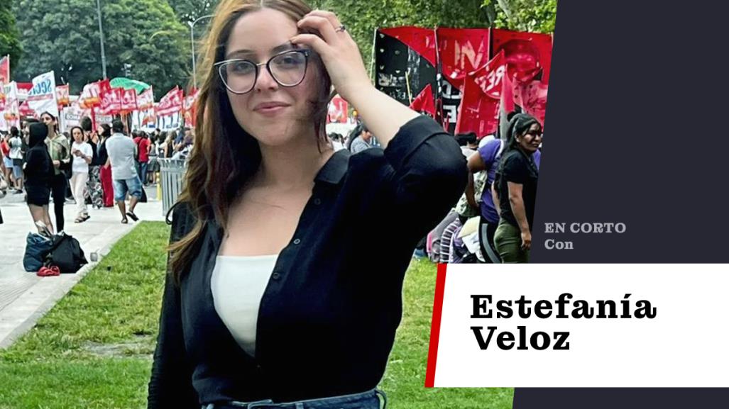 Mujeres argentinas marchan para exigir sus derechos en 8M: Estefanía Veloz