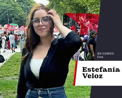 Mujeres argentinas marchan para exigir sus derechos en 8M: Estefanía Veloz