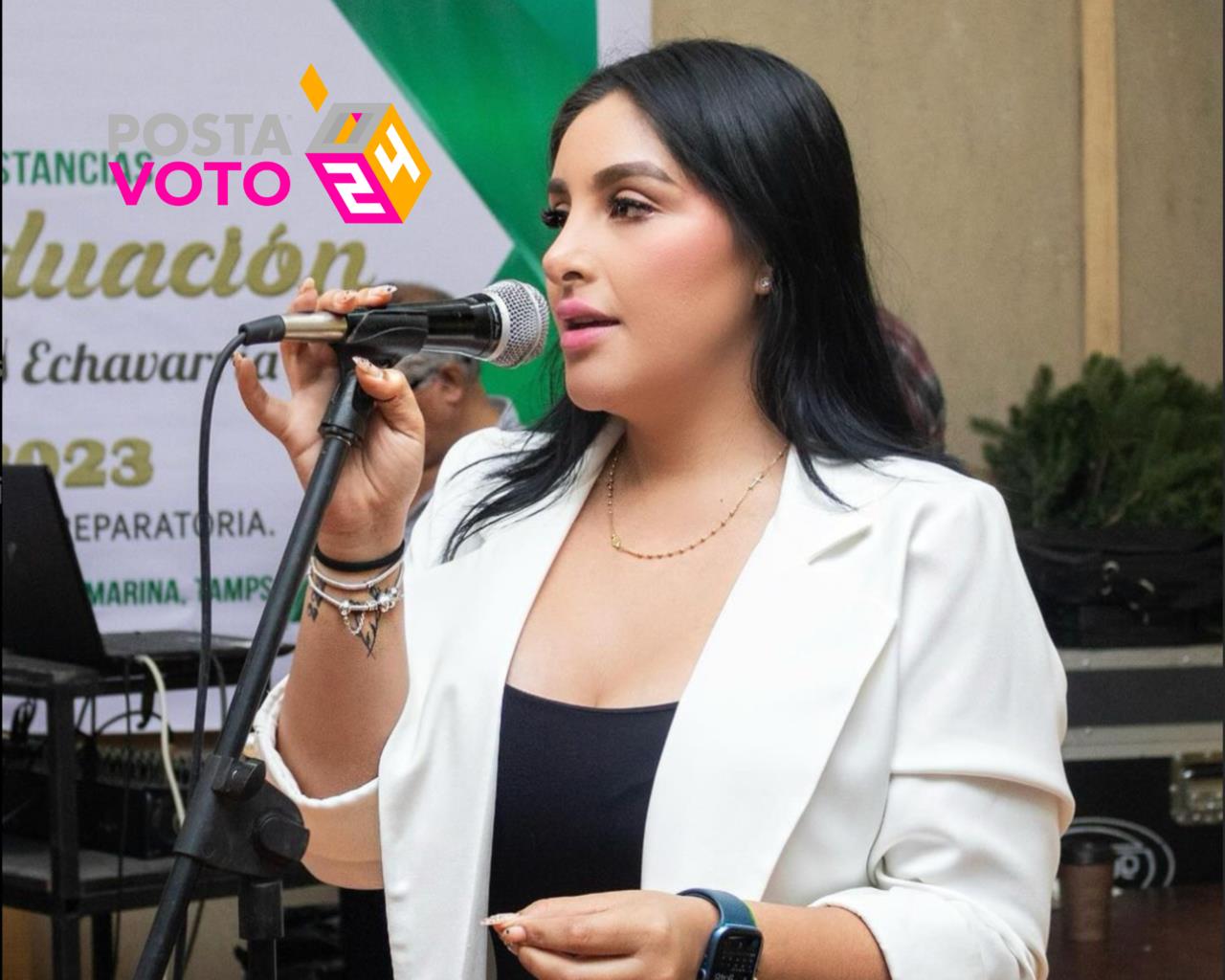Glynnis Georgina Jiménez, militante del Partido Verde que afirma ser víctima de Violencia Política de Género. Foto: Glynnis Georgina Jiménez.