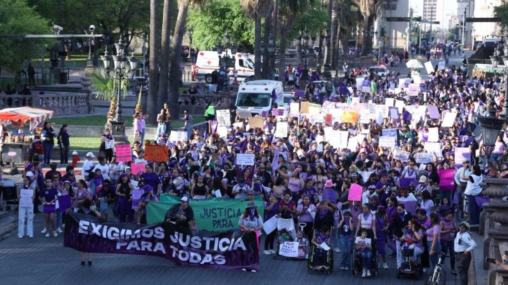 Marcha #8M: Así se vivió en Monterrey (VIDEO)