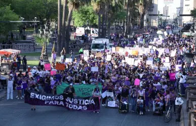 Marcha #8M: Así se vivió en Monterrey (VIDEO)