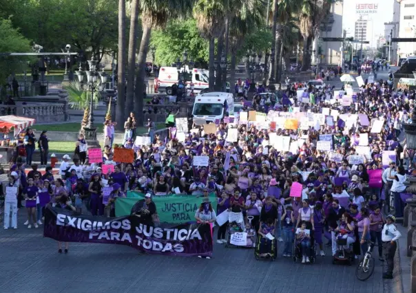 Marcha #8M: Así se vivió en Monterrey (VIDEO)