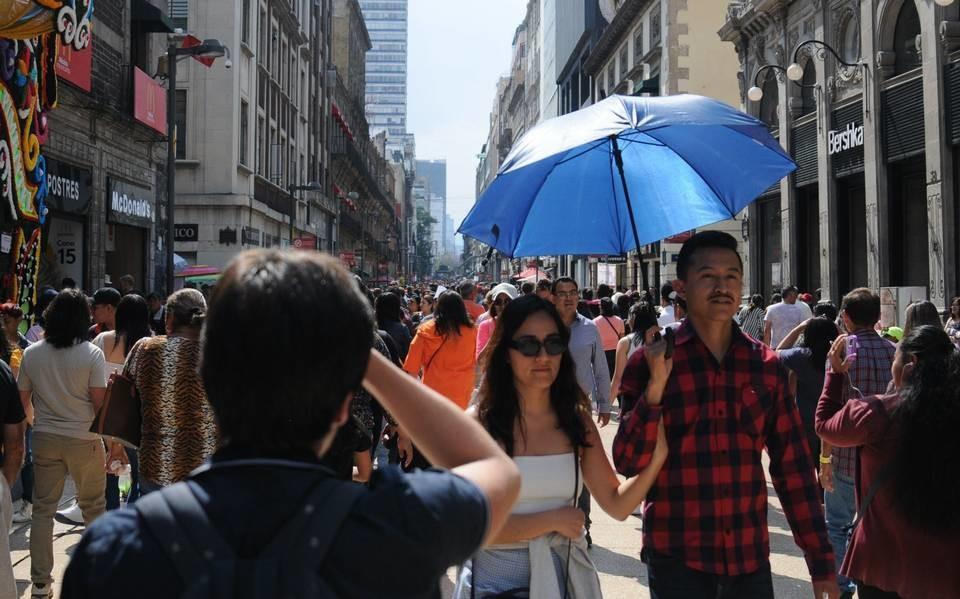 Se mantienen altas temperaturas en CDMX, podrían llegar a los 31 °C.       Foto: Especial