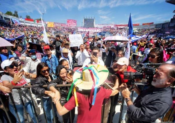 Claudia Sheinbaum busca visitar los 300 distritos electorales