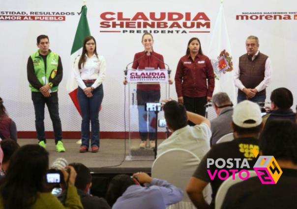 Claudia Sheinbaum promete llegar a los 300 distritos electorales de México