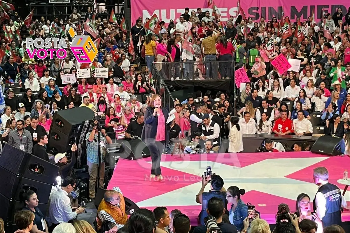 La candidata aseguró que priorizará un sustento del gobierno para las madres y trabajadoras de Nuevo León. Foto: Pablo González