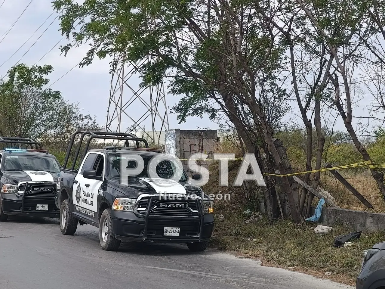 Encuentran hombre sin vida en Guadalupe. Foto. Raymundo Elizalde