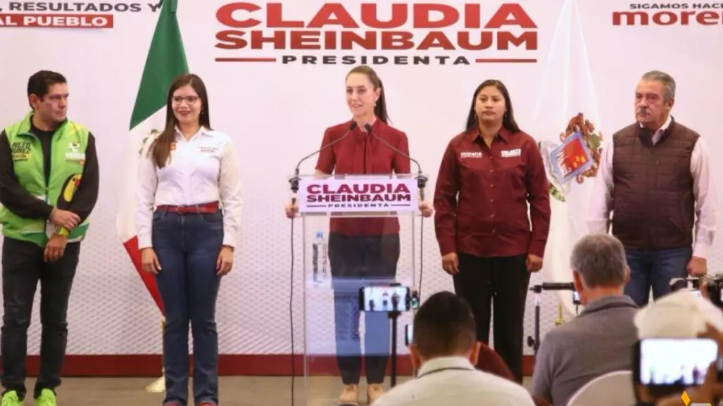 Nuestro objetivo es llegar a los 300 distritos electorales: Claudia Sheinbaum