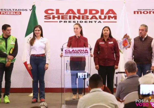 Nuestro objetivo es llegar a los 300 distritos electorales: Claudia Sheinbaum