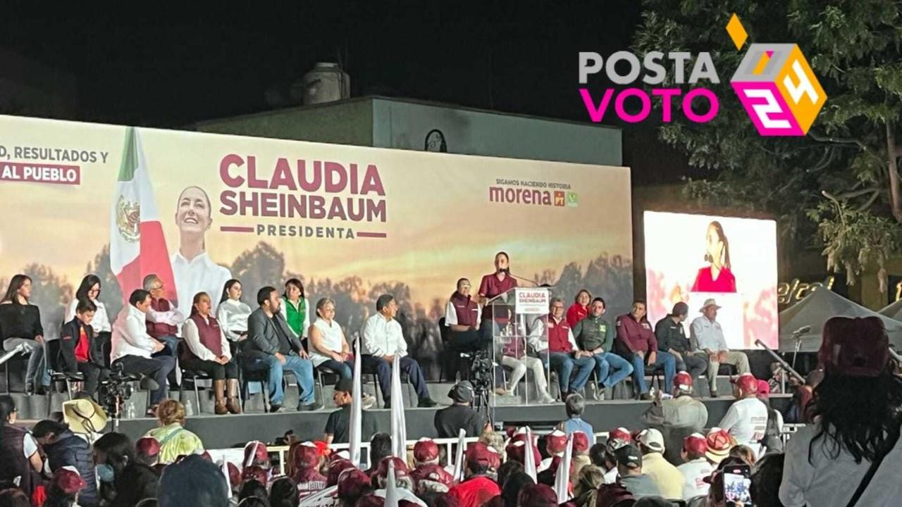 Visita Claudia Sheinbaum el Valle de Toluca