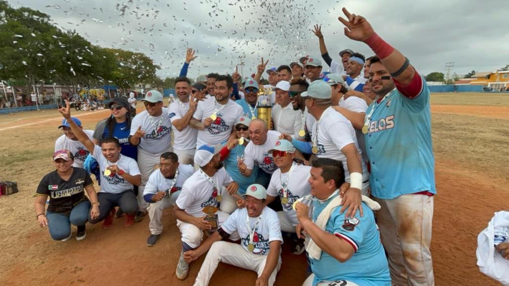 Senadores de la Morelos se coronan en la Liga Meridana de Béisbol