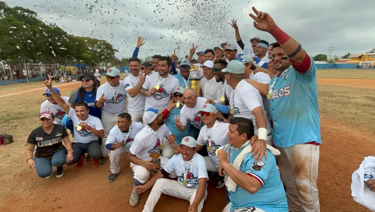 Senadores es el primer bicampeón del circuito invernal Fotos: Liga Meridana