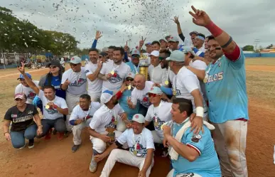 Senadores de la Morelos se coronan en la Liga Meridana de Béisbol