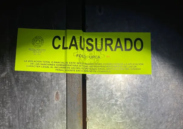 Clausuran Palapa en Arteaga: Más de 200 Menores de Edad en Riesgo