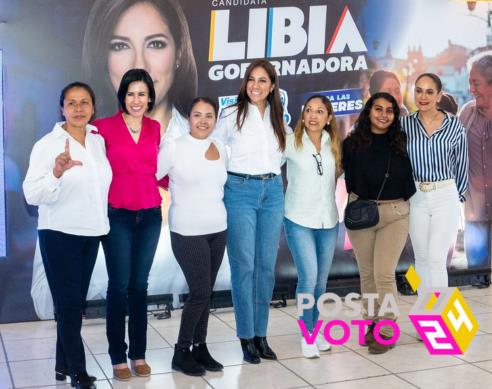 Ofrece Libia García un mejor futuro para las mujeres de Guanajuato