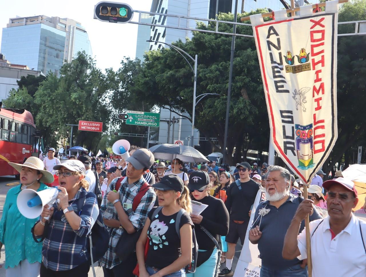 ¡No llegues tarde! Estas son las dos marchas que se esperan hoy en la CDMX. Foto: @ANUEE_MX