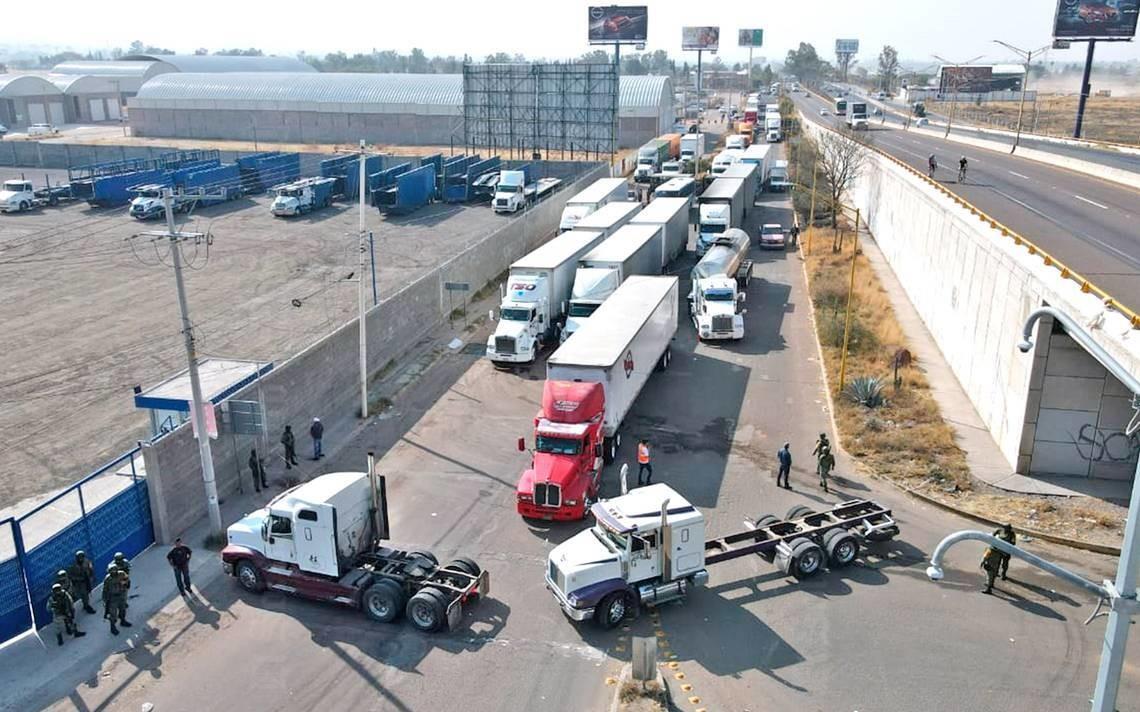 Los transportistas reclaman que dejaron en libertad a un presunto delincuente que afectó al gremio. Foto: FB Enfasis Comunicaciones