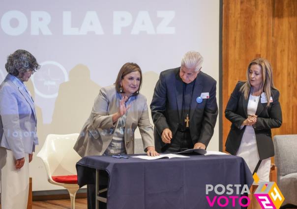 Se compromete Xóchitl Gálvez con la construcción de la paz en México