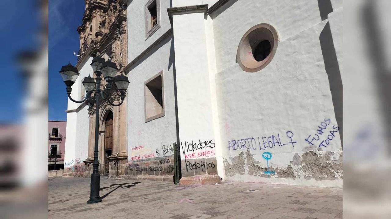 ¿Quién pagará los daños del 8M a la catedral de Durango?