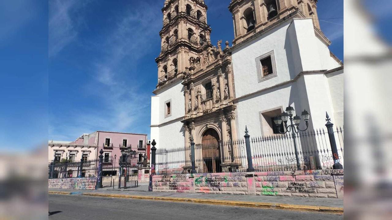 ¿Quién pagará los daños del 8M a la catedral de Durango?