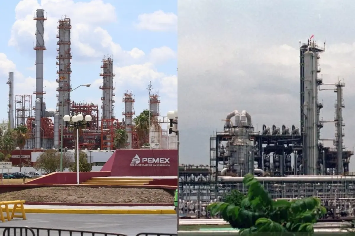 Refinerías de Cadereyta y Ciudad Madero Foto: Especial