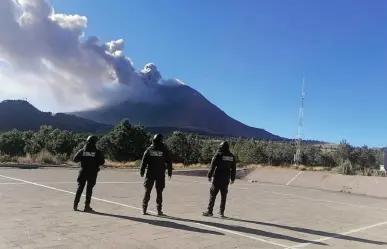 Revisan  rutas de evacuación en zona del Popolcatépetl