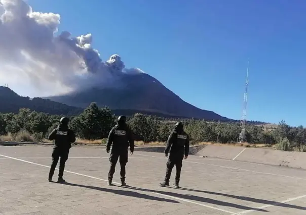 Revisan  rutas de evacuación en zona del Popolcatépetl