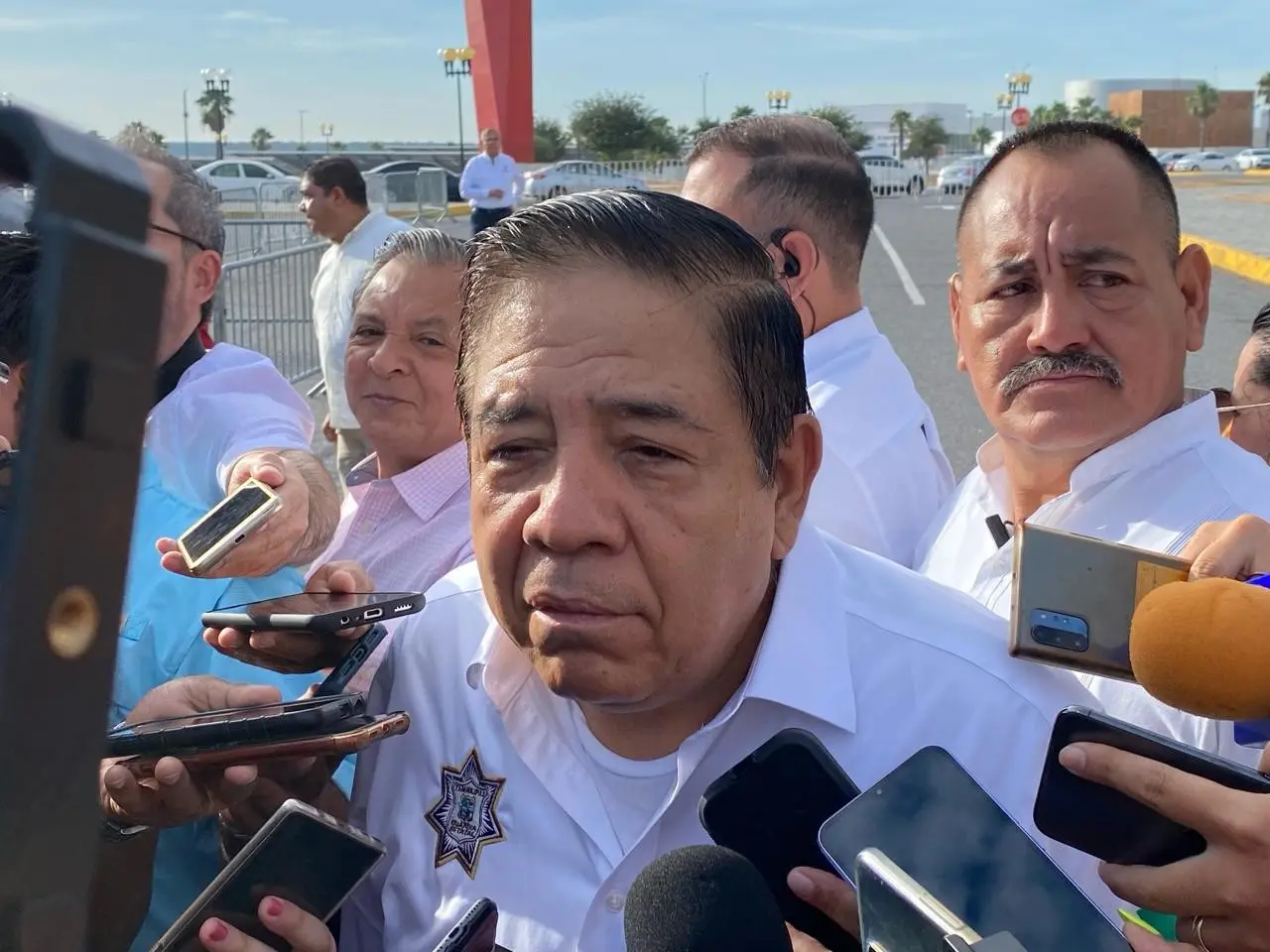 Sergio Chávez García, secretario de Seguridad Pública. Foto: Perla Reséndez