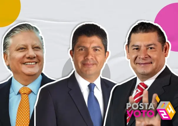 Se registran formalmente los tres candidatos a la gubernatura de Puebla