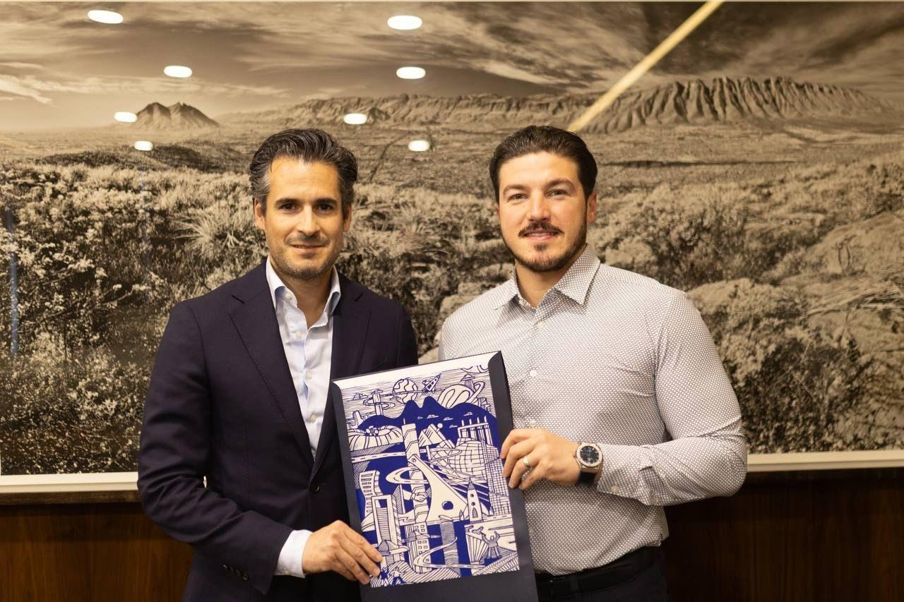 El CEO de la Grupo Centro Norte OMA, Ricardo Dueñas, resaltó que el consorcio analiza planes y proyectos en el Aeropuerto de Monterrey en los próximos cinco años. Foto: Especial.
