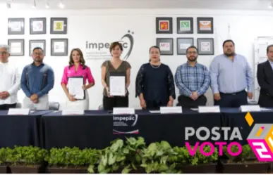 Impepac y el IMRyT firman convenio para la promoción de la información electoral