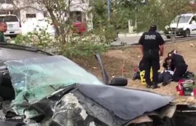 Fuerte accidente matutino en Ciudad Caucel