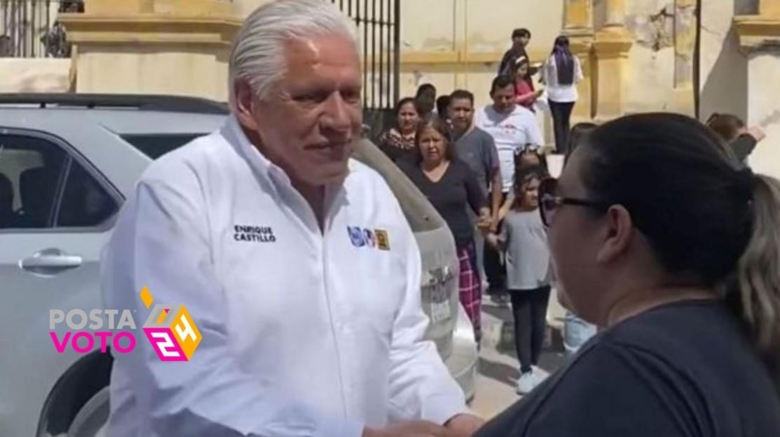 Enrique Castillo, ex delegado de la CONAGUA es candidato por el 7 distrito de García. Foto. Cortesía