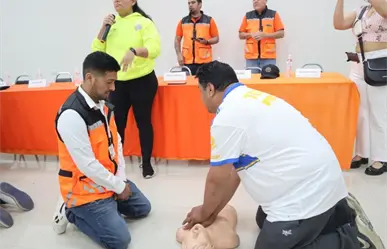 Choferes del Santa Bus reciben formación en primeros auxilios