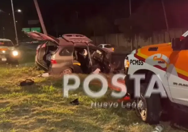 Sobrevive de milagro tras chocar en la Carretera Nacional