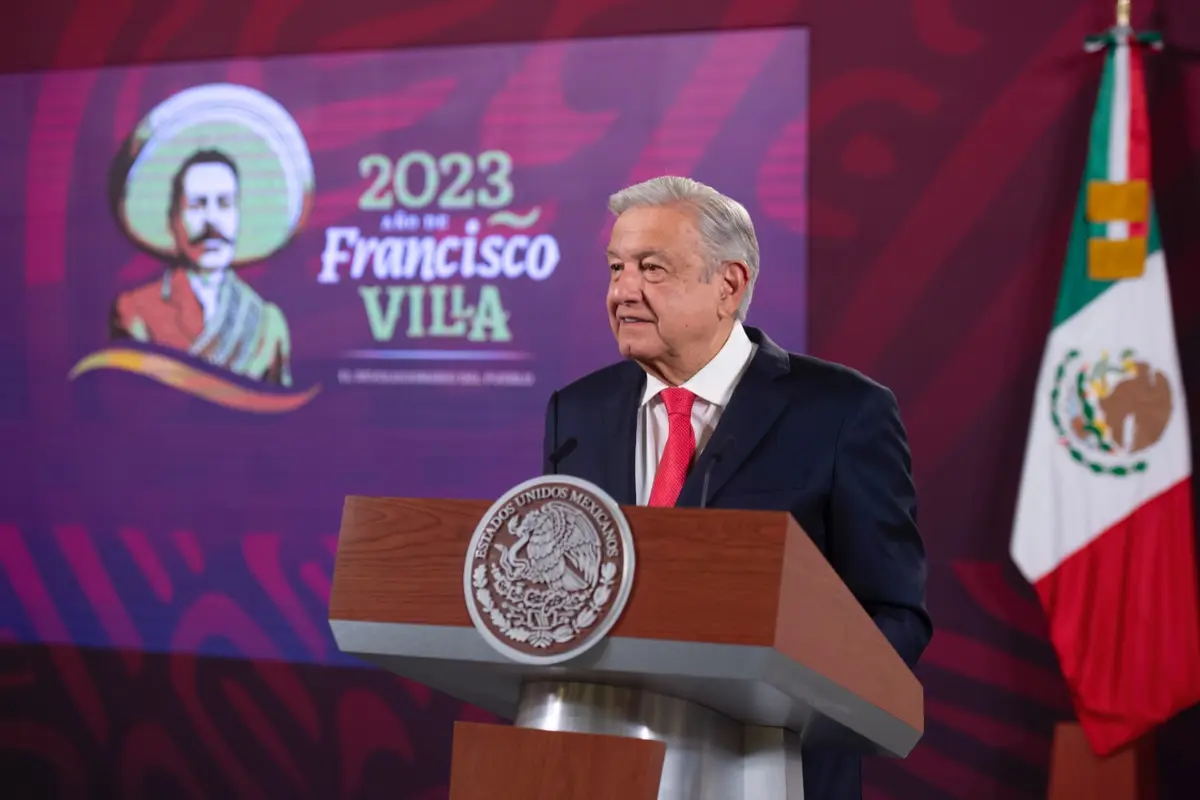 AMLO: Se buscará castigo para el policía fugitivo y pide que se entregue. Foto: Gobierno de México