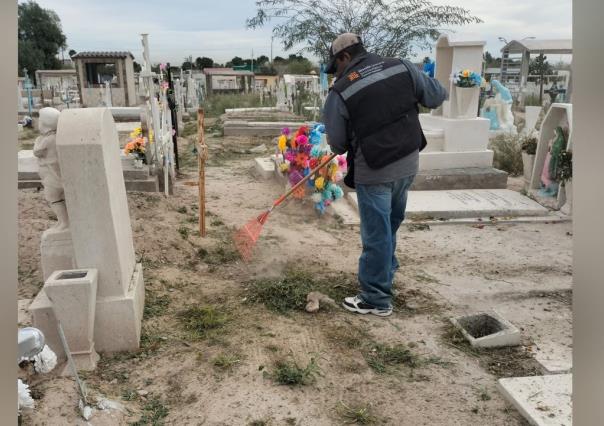 Refuerzan seguridad en Panteón Municipal 2 de Torreón