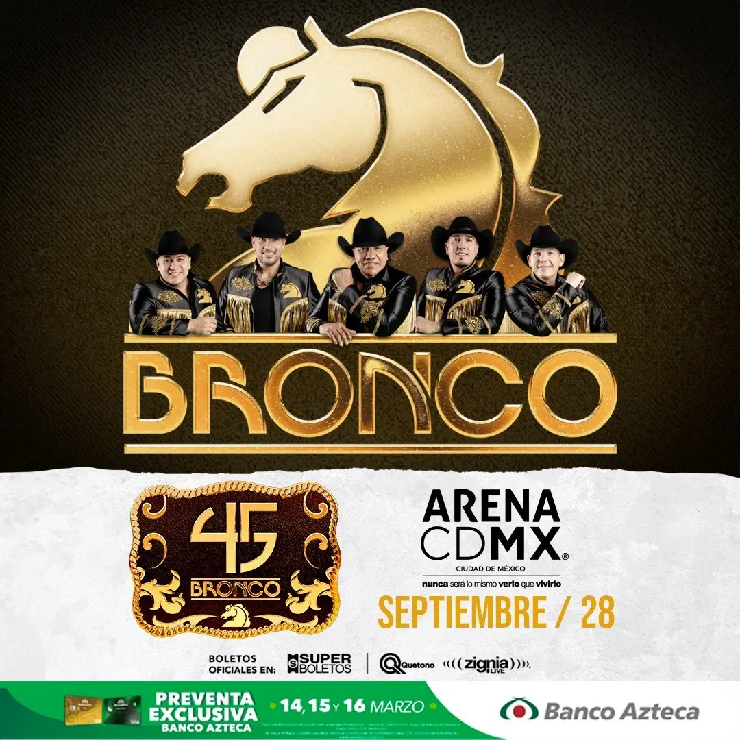 Bronco regresa a la Arena México, presentará gira en septiembre