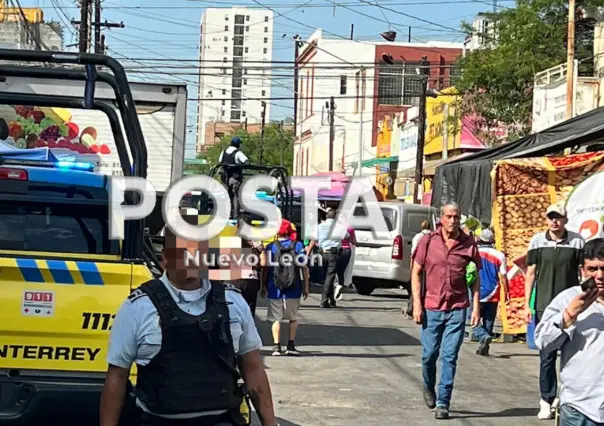 Capturan a 2 delincuentes en balacera en centro de Monterrey