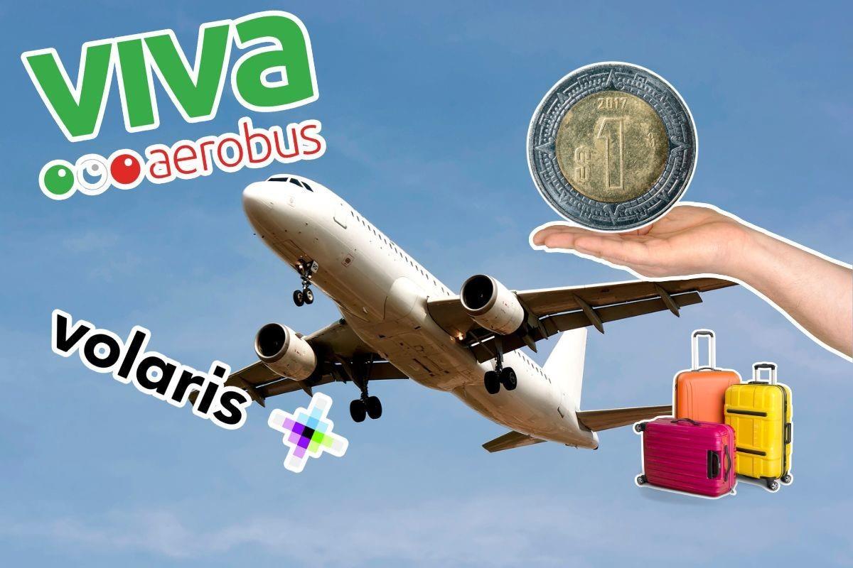 Tanto Volaris como Viva Aerobus anunciaron promociones imperdibles para los usuarios. Foto: Especial