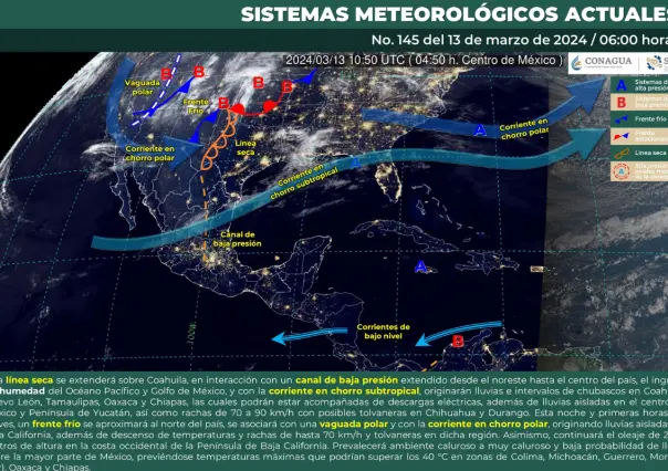 Se avecina nuevo frente frío, pero permanece el calor en México