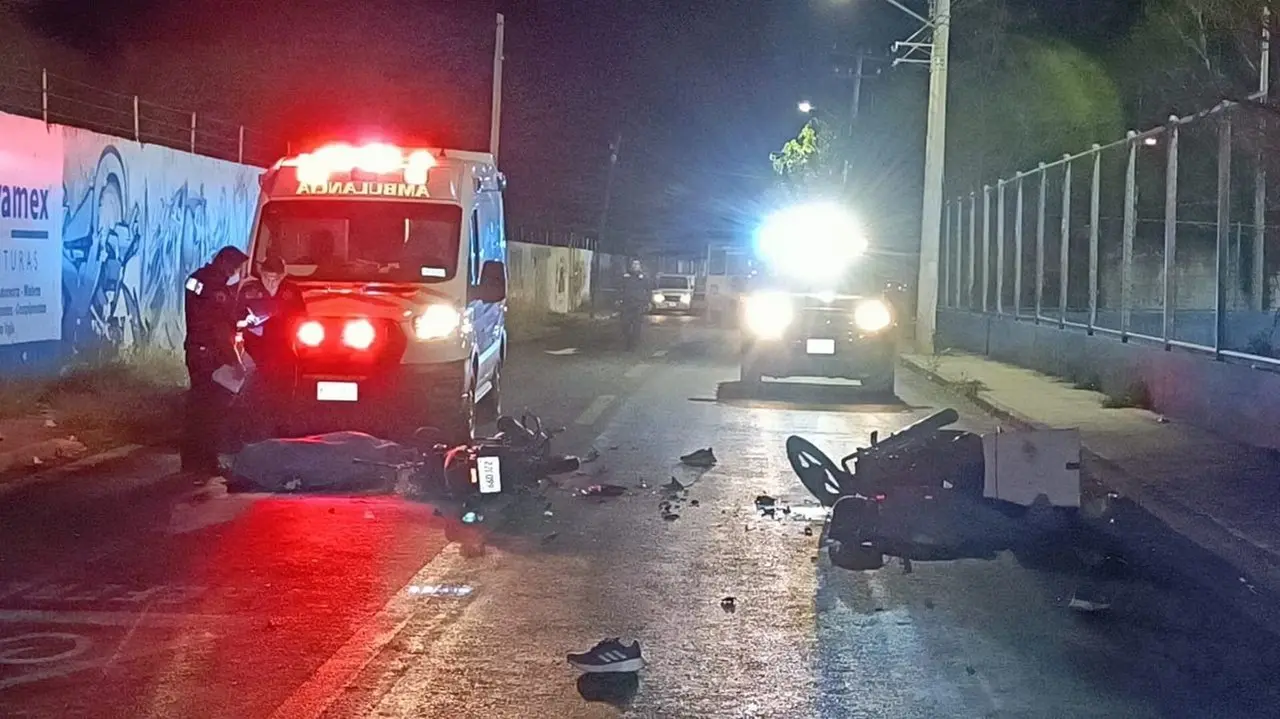 Tres motociclistas fallecidos dejó la jornada del martes por la tarde en accidentes ocurridos en distintos puntos de Mérida.- Foto de Telesur Yucatán
