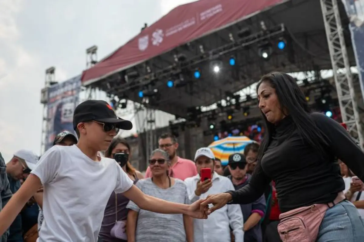 ¡Saca los prohibidos!, anuncian baile sonidero en el Zócalo de la CDMX. Foto: Gobierno CDMX