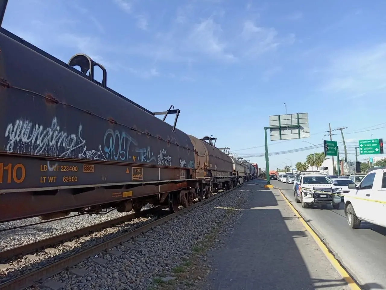 Tren arrolla y mata a mujer en Escobedo (VIDEO)