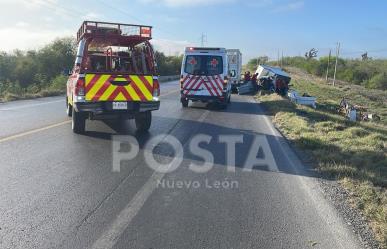 Queda hombre herido de gravedad tras choque en Linares