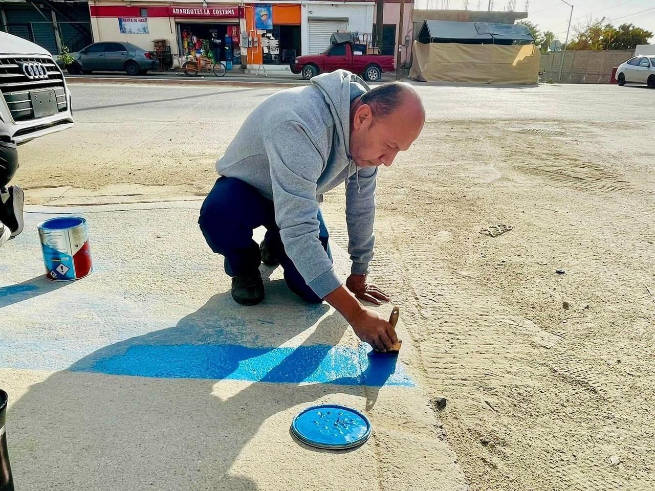Impulsando la Inclusión: IMDIS realiza Gran Pintada Azul en Los Cabos. I Foto: Ayuntamiento de Los Cabos.