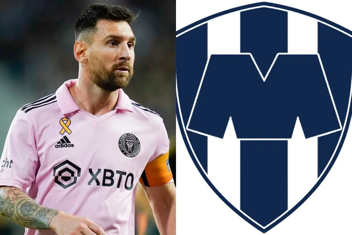 Messi y el Inter de Miami enfrentarán a Rayados de Monterrey Foto: Especial