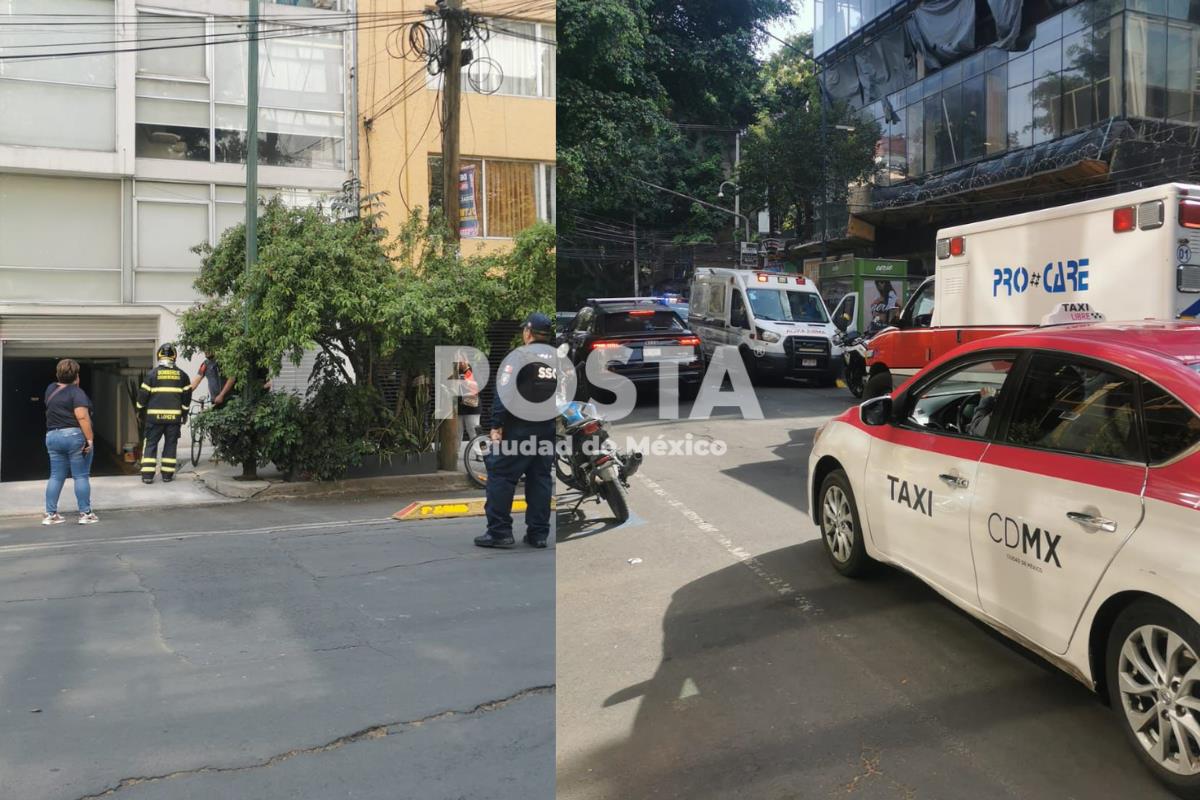 Muere trabajador de mantenimiento en edificio tras caer de tercer nivel. Foto: Ramón Ramírez