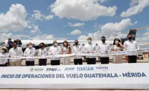 Vuelo entre Guatemala y Mérida es un éxito